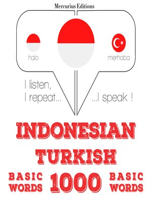 cover image of 1000 kata-kata penting di Turki